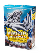 Japanese Sleeves: Silver [Matte] (60 Sleeves)