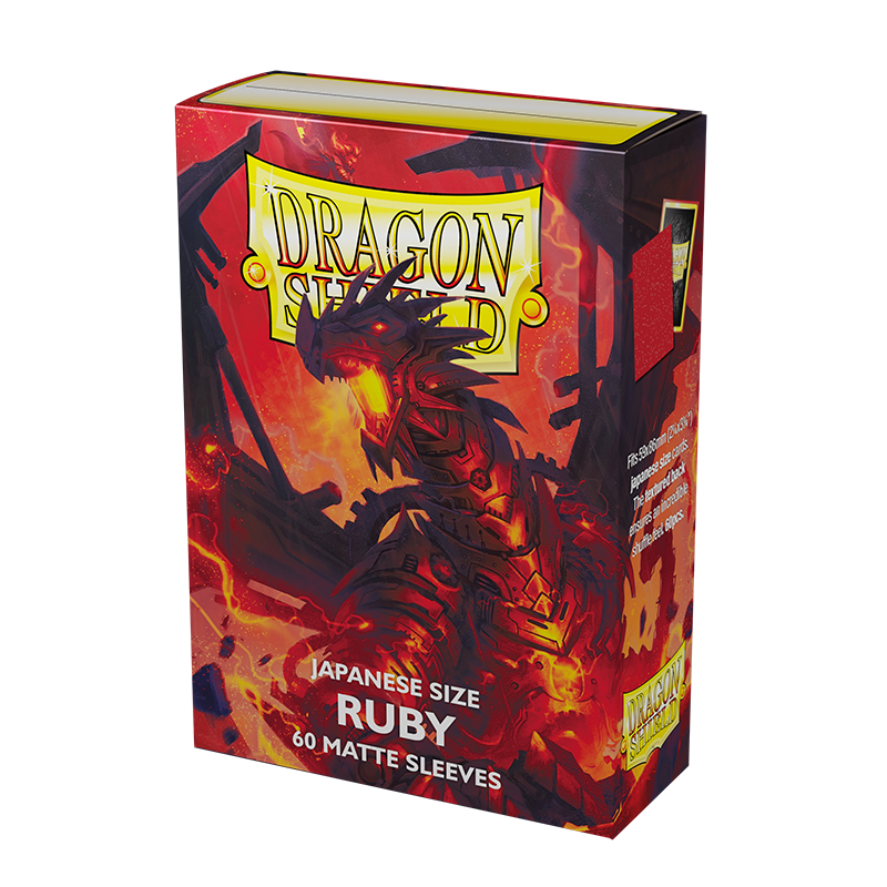 Japanese Sleeves: Ruby [Matte] (60 Sleeves)