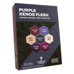 Combat Se7ens: Purple Xenos Flesh Paint Set