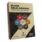 Combat Se7ens: Black Relic Armour Paint Set