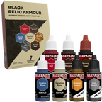 Combat Se7ens: Black Relic Armour Paint Set