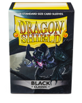 Standard Sleeves: Black [Classic]  (100 Sleeves)