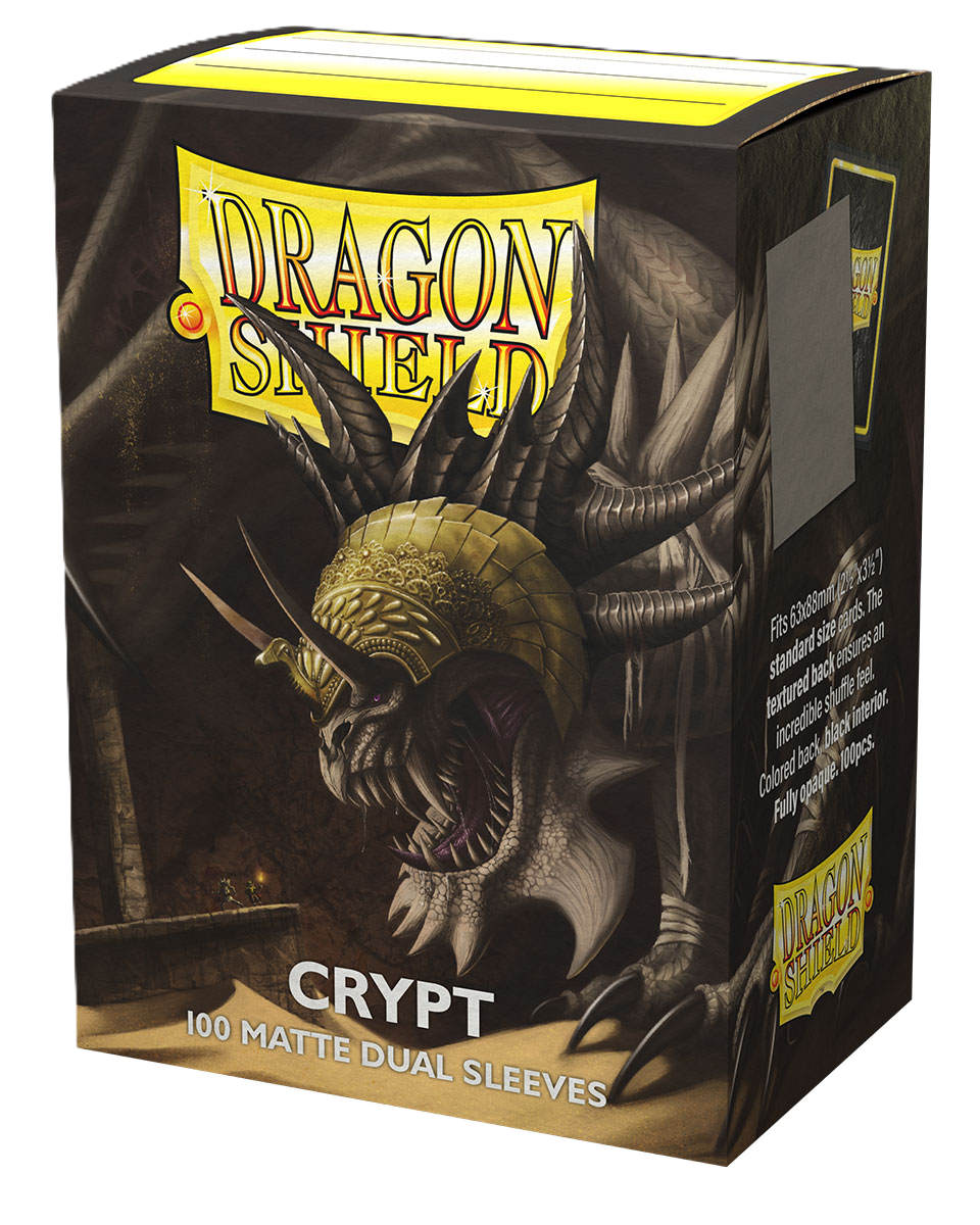 Standard Dual Sleeves: Crypt [Matte] (100 Sleeves)