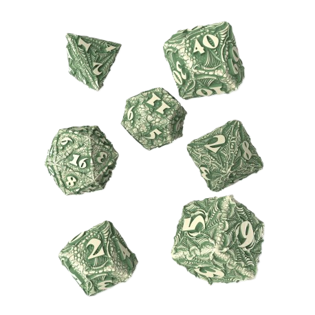 Dracopolis: The Andean Longneck 7pc RPG Dice Set