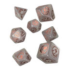 Dragons: Quartz 7pc Modern RPG Dice Set