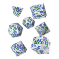 Full Art Dice™: Porcelain 7pc RPG Dice Set