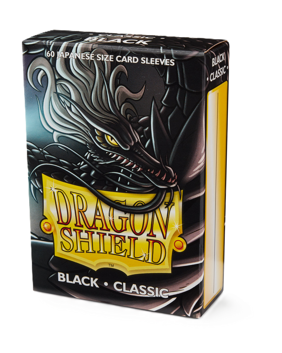 Japanese Sleeves: Black [Classic] (60 Sleeves)