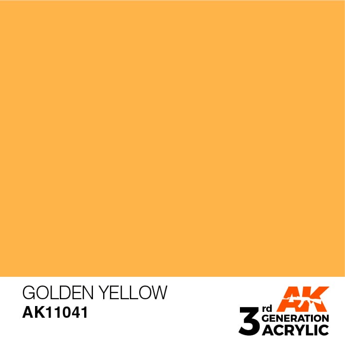Paint - Golden Yellow 17ml