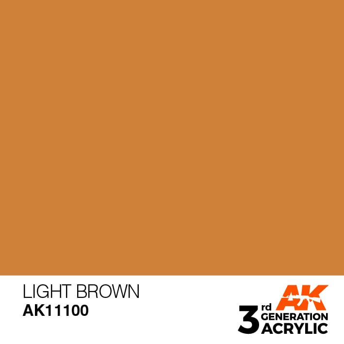 Paint - Light Brown 17ml