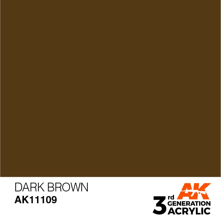 Paint - Dark Brown 17ml