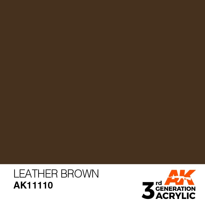 Paint - Leather Brown 17ml
