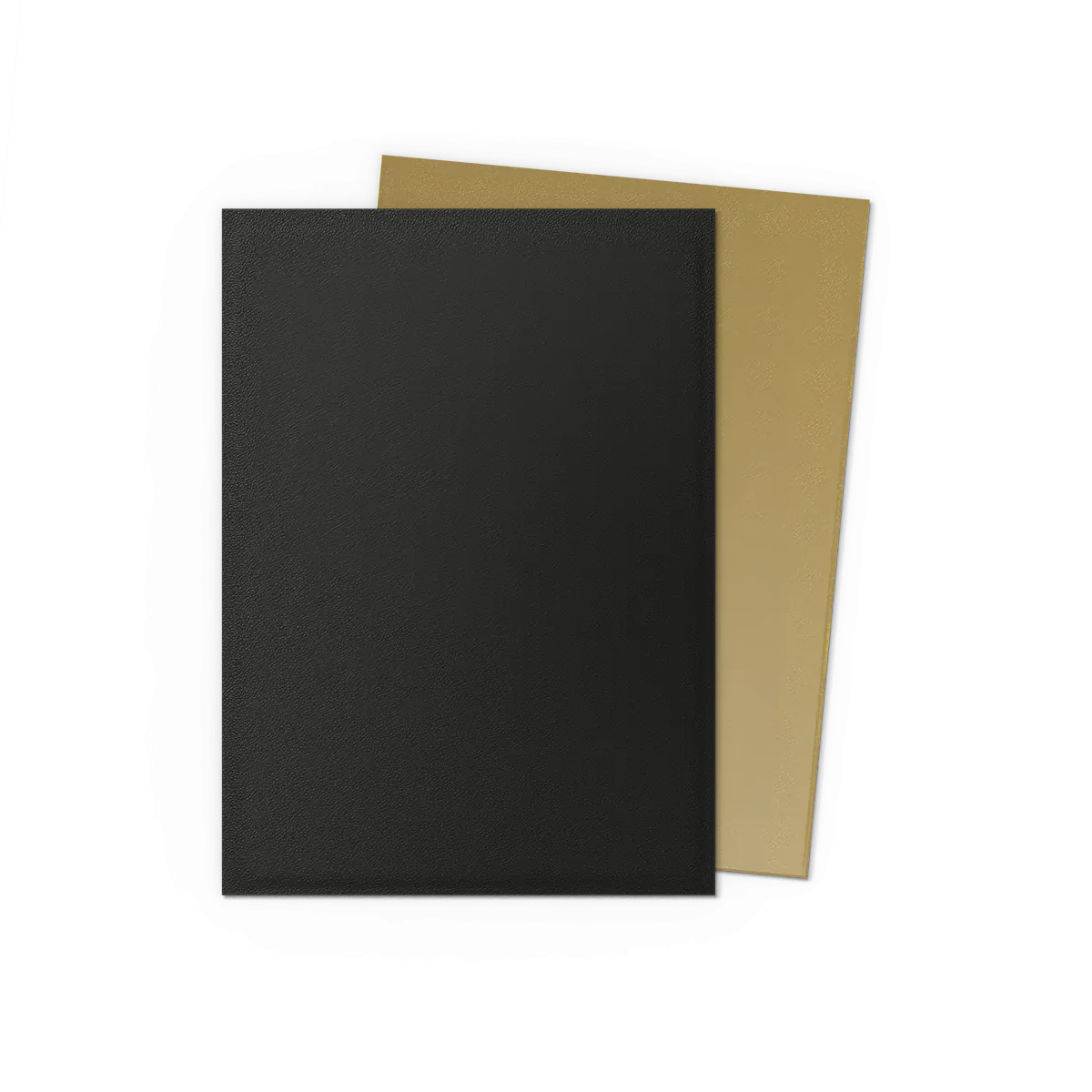 Standard Dual Sleeves: Black & Gold