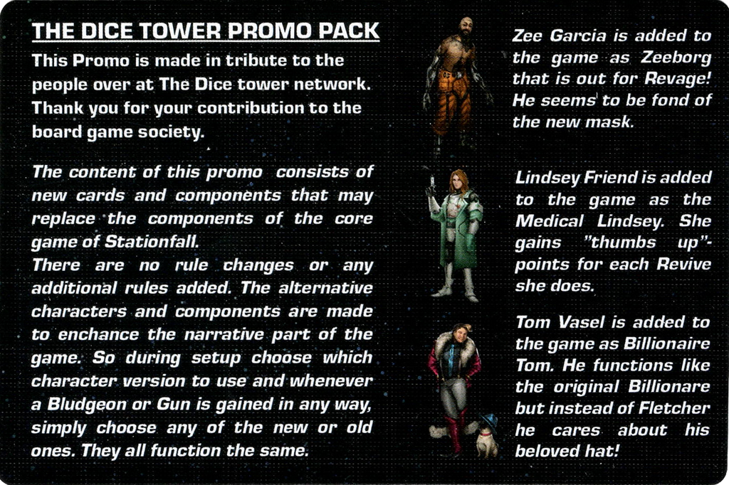 Stationfall: Mayhem Promo Pack