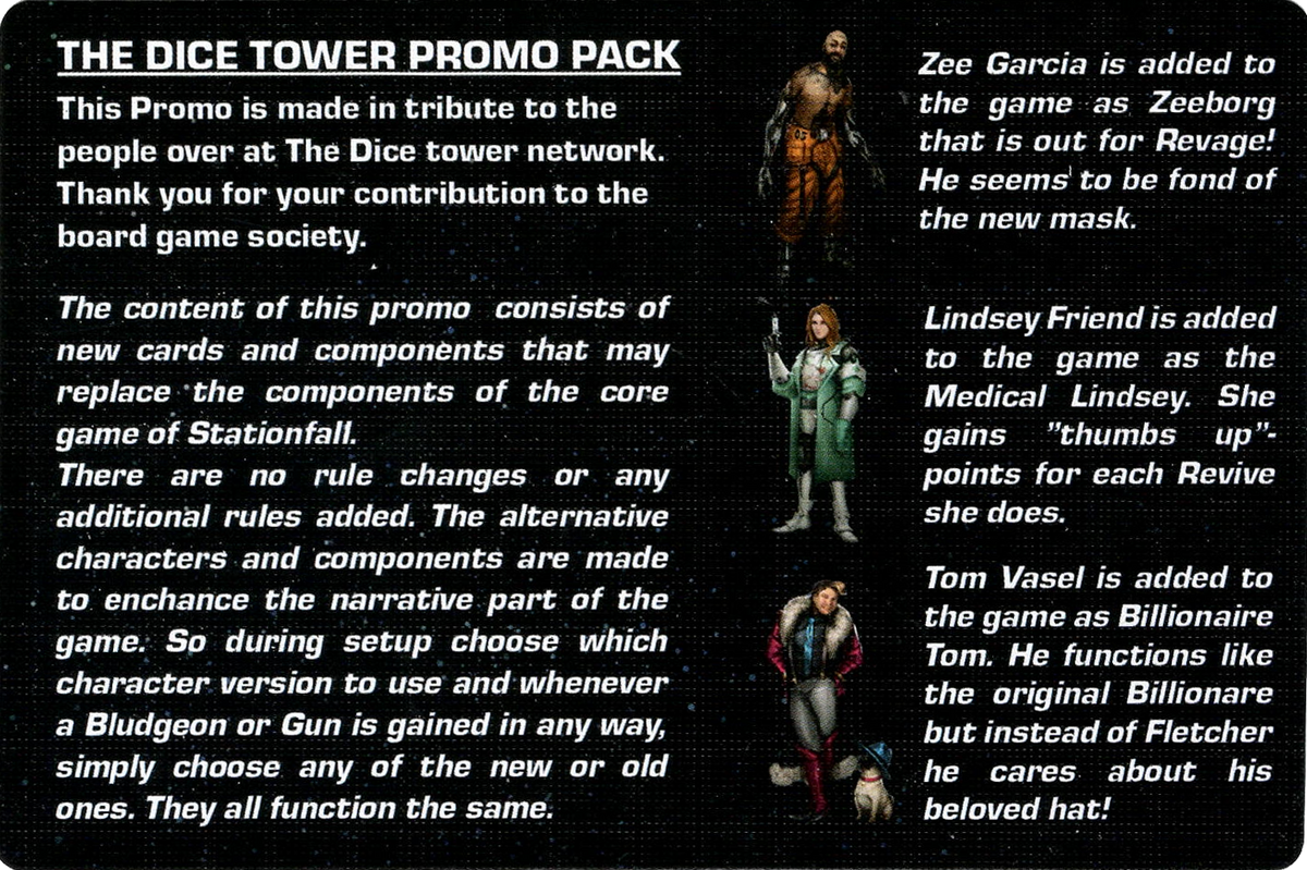 Stationfall: Mayhem Promo Pack