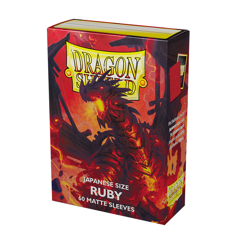 Japanese Sleeves: Ruby [Matte] (60 Sleeves)