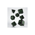 Call of Cthulhu: Black & green 7pc RPG Dice Set