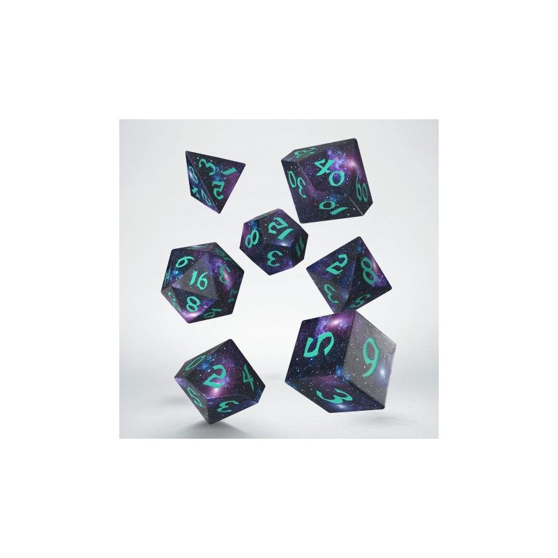 Full Art Dice™: Stardust 7pc RPG Dice Set