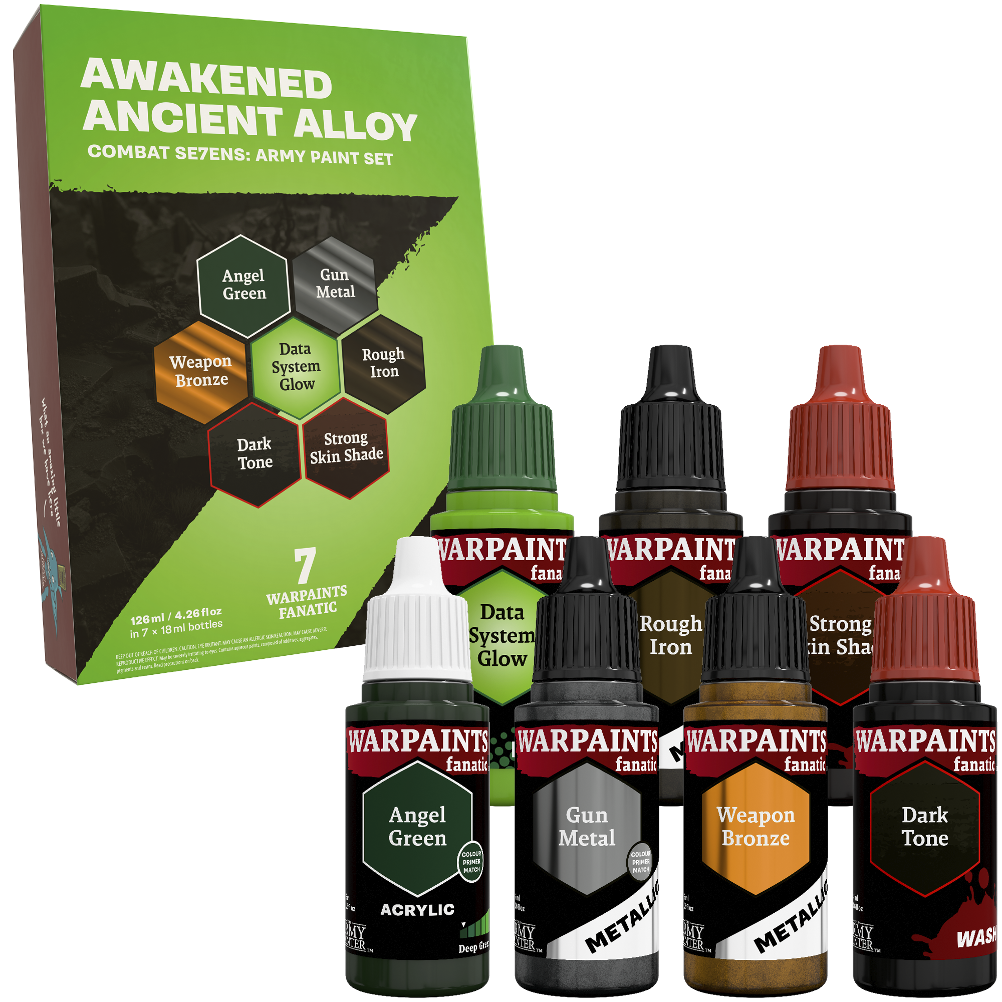 Combat Se7ens: Awakened Ancient Alloy Paint Set