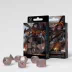 Dragons: Quartz 7pc Modern RPG Dice Set