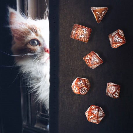 CATS: Muffin 7pc RPG Dice Set