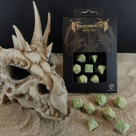 Dracopolis: The Andean Longneck 7pc RPG Dice Set