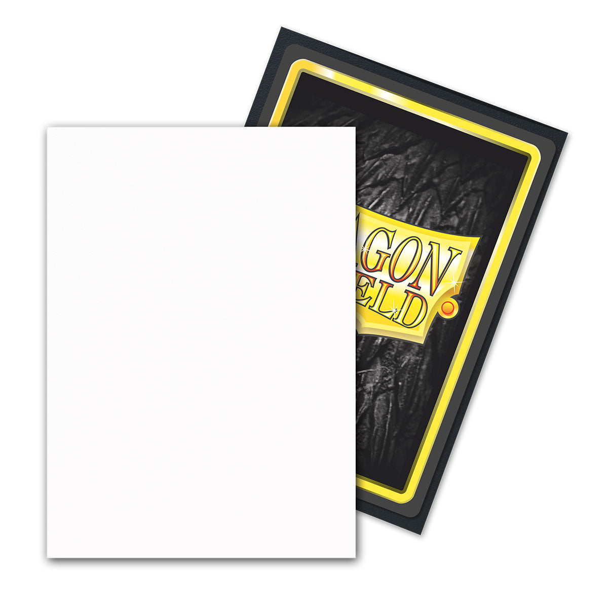 Standard Dual Sleeves: Snow [Matte] (100 Sleeves)